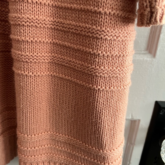Old Navy Long Peach Cardigan Duster Large - Picture 5 of 8